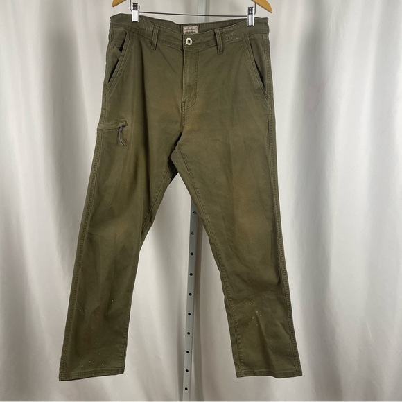 Weatherproof 36x32 Khaki Cargo Pants Utility Workwear Outdoor Work Chore Barn - Picture 1 of 7